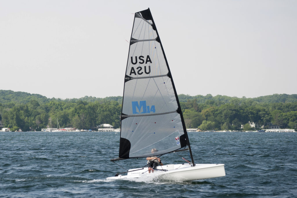 Melges 14 Evolving Singlehanded Sailing Shoreline Sailboats
